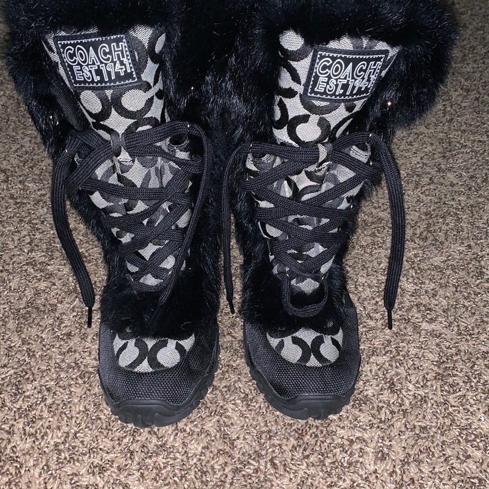 Coach winter boots